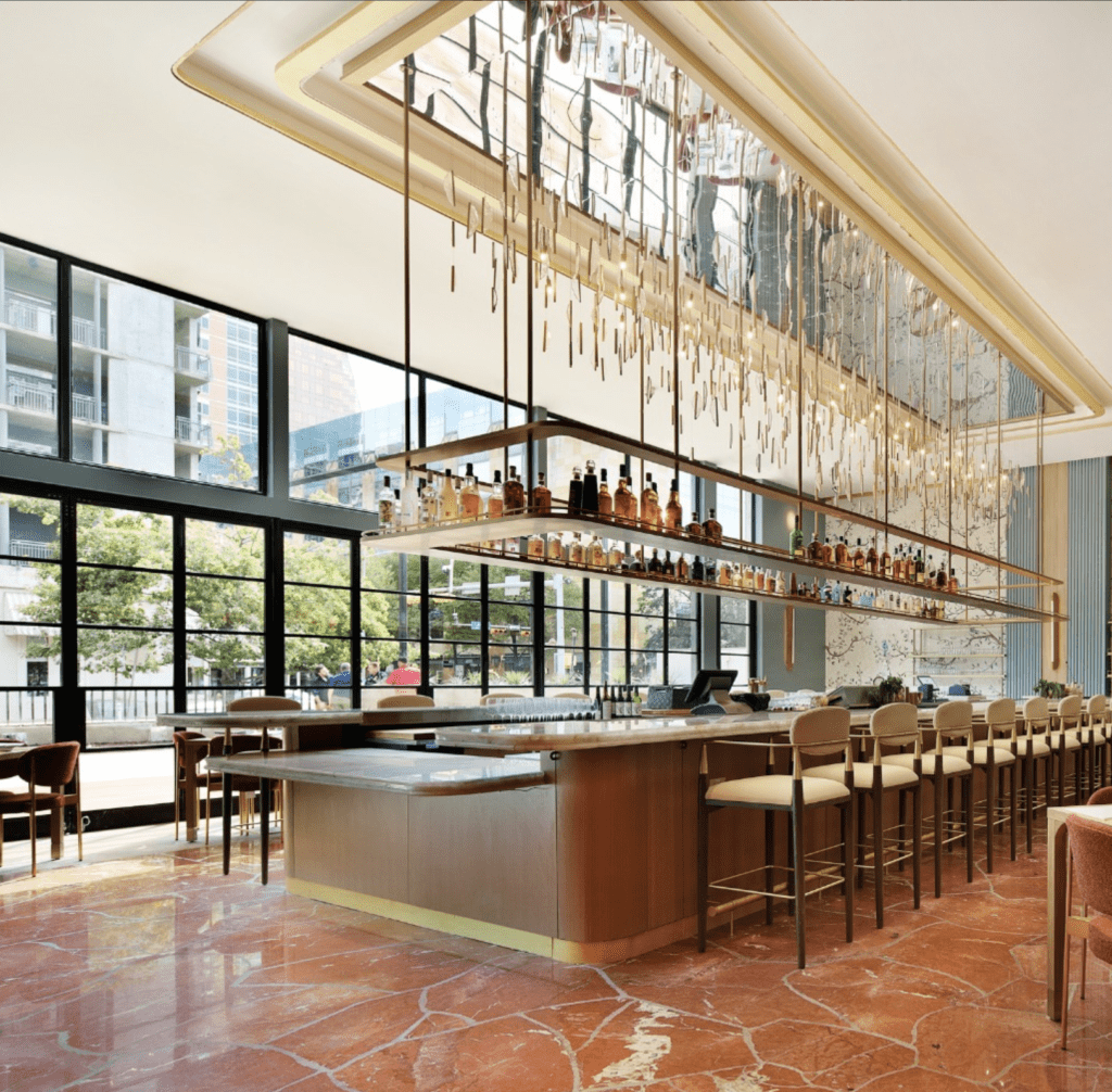 Serenade Austin's dramatic interiors earned the American brasserie kudos from The Robb Report as one of 2024's Most Beautiful Restaurants.